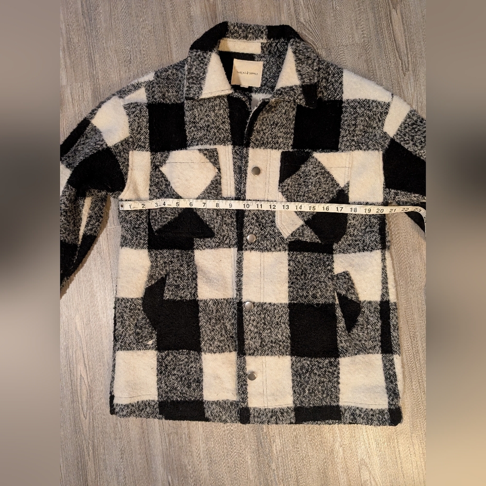 Thread & Supply Monochrome Plaid Jacket - Picture 5 of 9